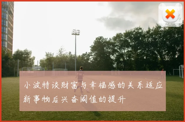 小波特谈财富与幸福感的关系适应新事物后兴奋阈值的提升